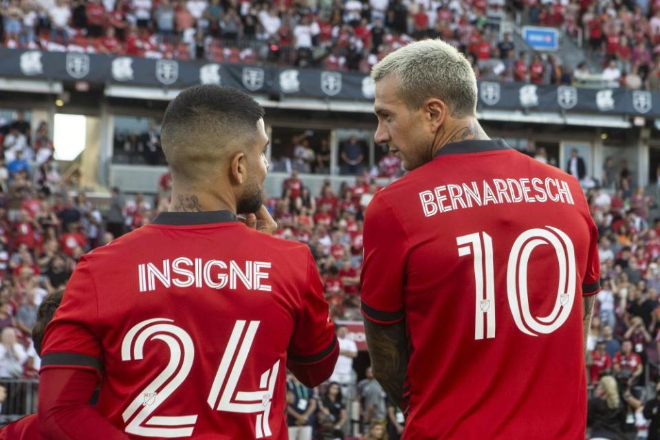 Federico Bernardeschi and Lorenzo Insigne