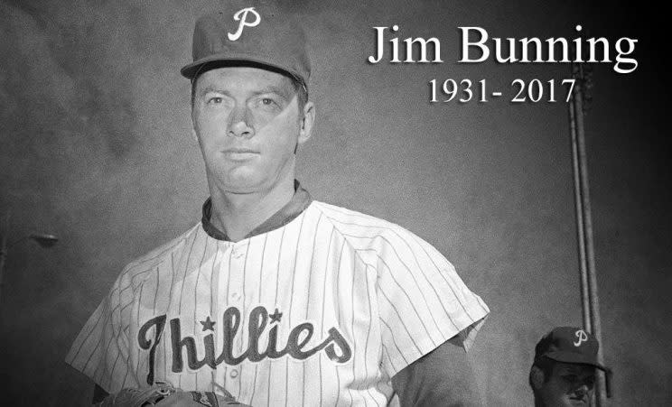 Jim Bunning, Hall of Fame pitcher and former U.S. Senator, dead at 85