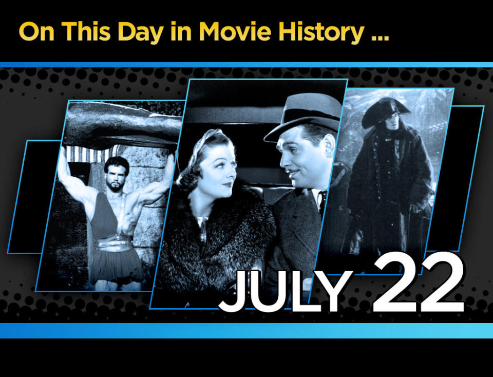On This Day in Movie History July 22