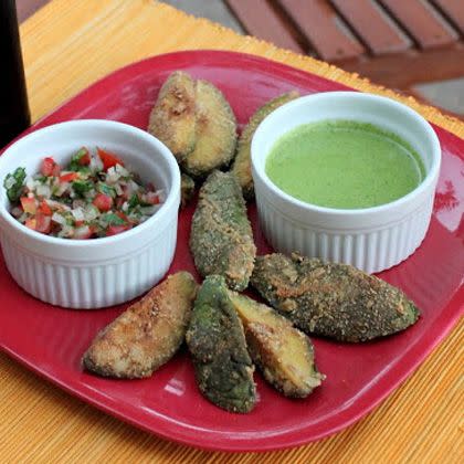 Avocado Fries with Pico de Gallo