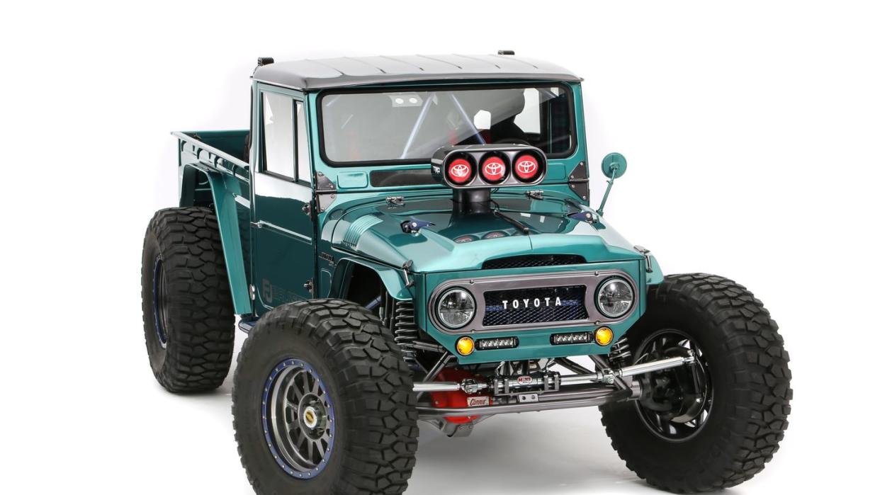 toyota fj bruiser build sema show 2023