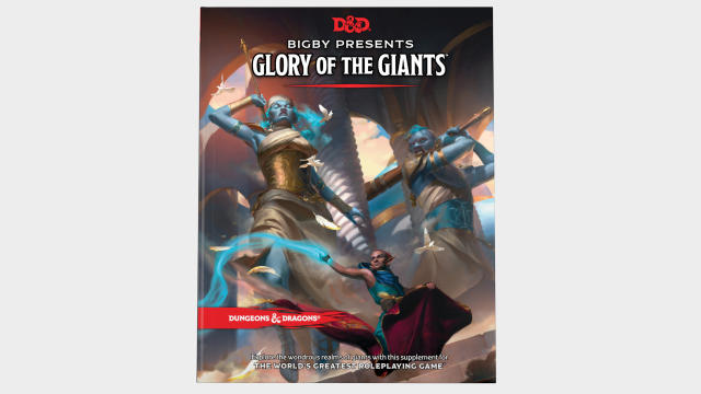 The cover of Bigby Presents: Glory of the Giants on a plain background