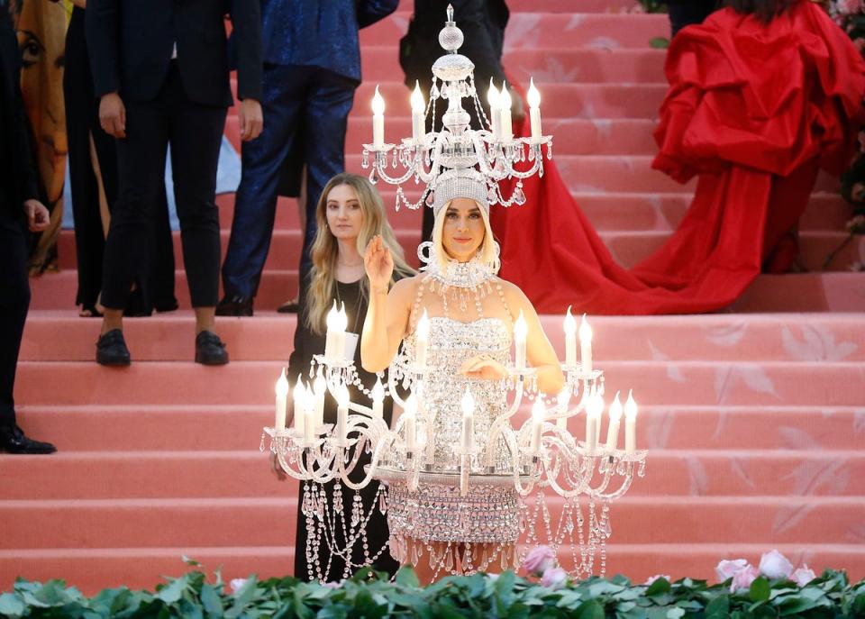 Ford appeared to criticise Katy Perry’s outfit choices for the Met Gala in 2019 (Pascal Le Segretain/Getty Images)