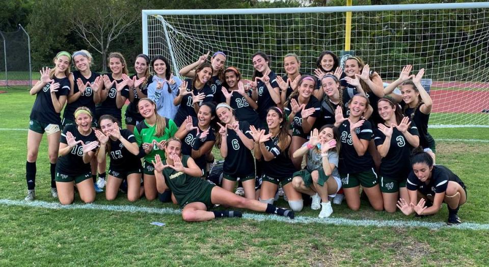 The Westminster Christian girls’ soccer team won a region title for the first time in school history.