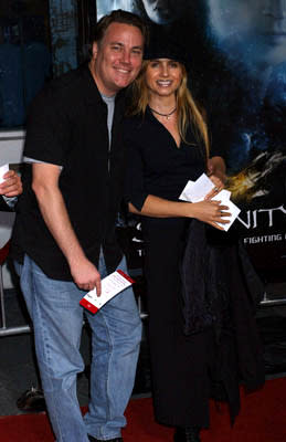 Robert Meyers Burnett and wife Yelena at the LA premiere for Universal Pictures' Serenity