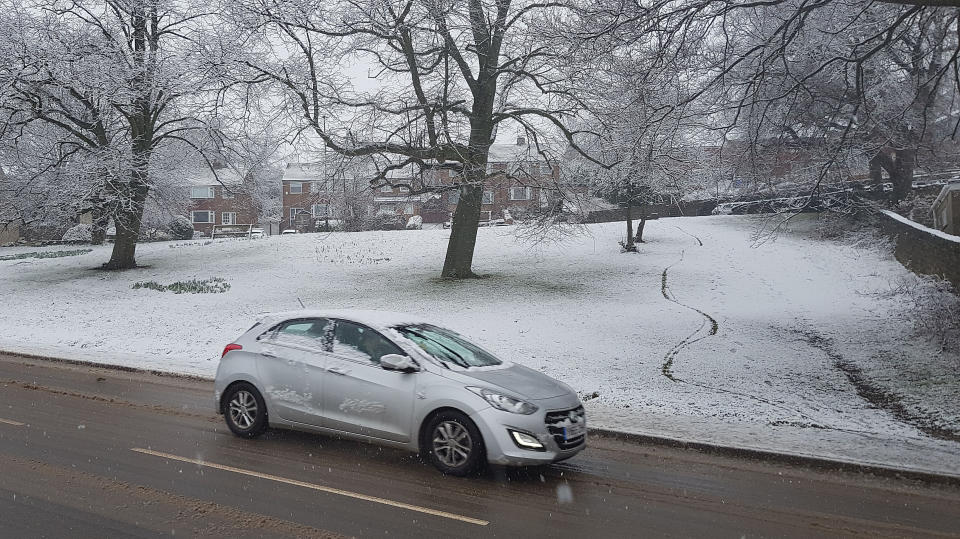 Drivers are warned to remain vigilant on icy roads (PA)