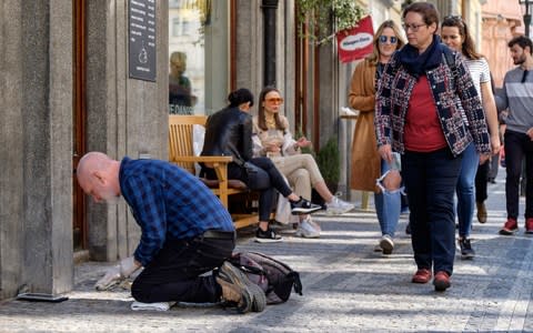 The 59-year-old Londoner says his motivation is the 'preservation of memory' - Credit: James Fassinger