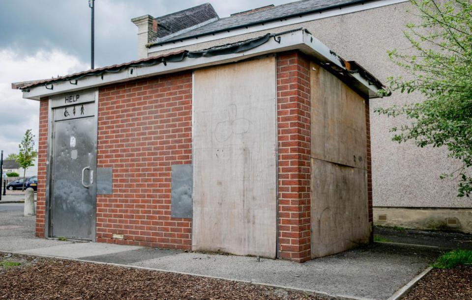 The Northern Echo: The public toilets in Crook town centre have been damaged by a fire twice