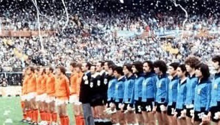 Alberto Tarantini publicó una foto de la final del Mundial Argentina 78