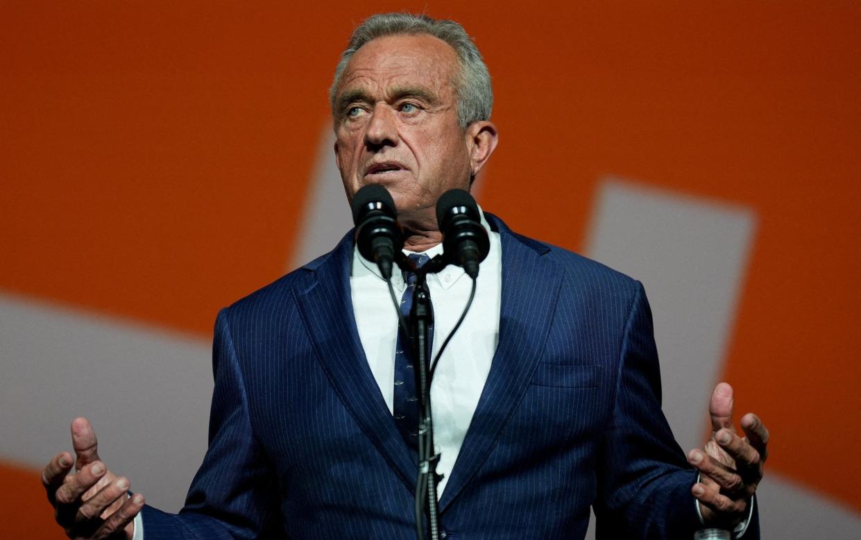 Robert F Kennedy Jr is running for president as an independent party