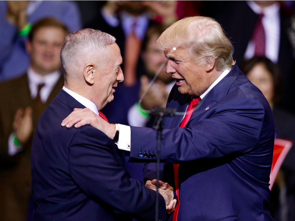 Donald Trump James Mattis