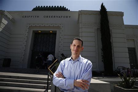 CEO and owner of Freedom Communications and the Los Angeles Register Publisher Aaron Kushner poses in Los Angeles, California April 16, 2014. REUTERS/Lucy Nicholson