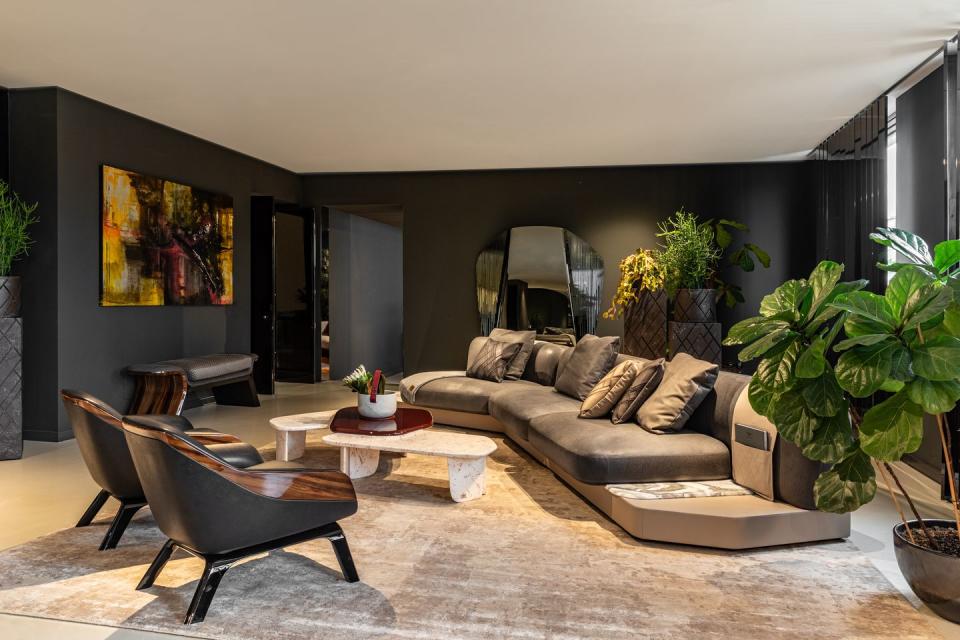 Bentley Home's new collection, Loftus sofa and Chilton armchair
