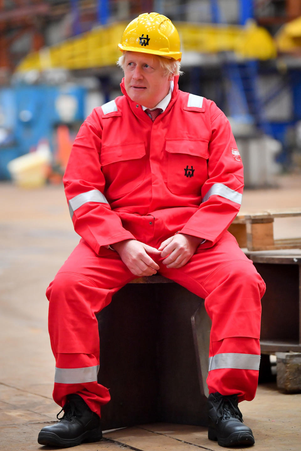 The Prime Minister Visits Shipyard in Devon