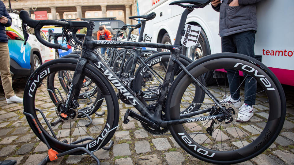 Peter Sagans Specialized Roubaix bike