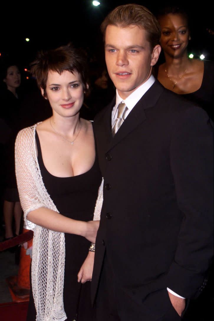 Matt Damon and Winona Ryder