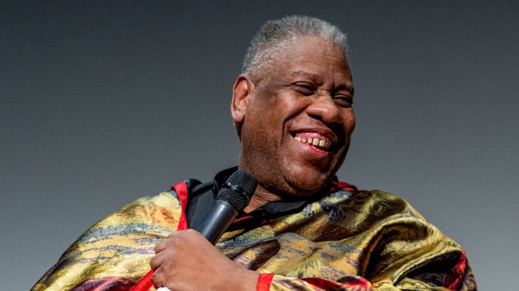 Andre Leon Talley attends “The Gospel According To Andre” premiere and Q&A at BMCC Tribeca PAC on April 25, 2018 in New York City. (Photo by Roy Rochlin/Getty Images for Tribeca Film Festival)