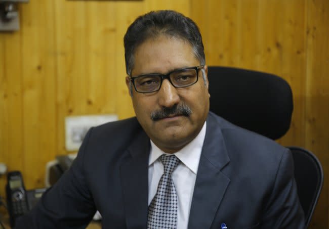 Shujaat Bukhari, journalist and founding editor of Rising Kashmir, killed in Srinagar city, India, June 14, 2018. (Photo via Rising Kashmir)