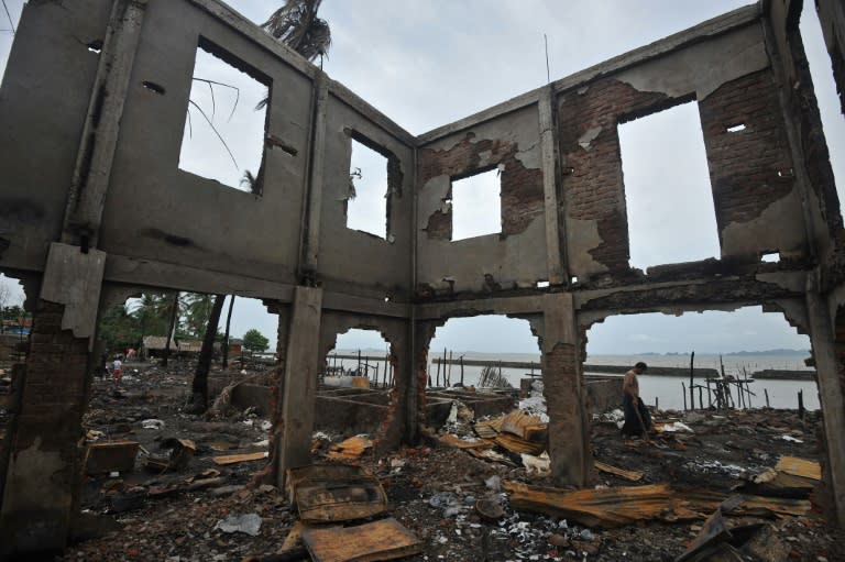 Myanmar's western state of Rakhine is deeply scarred by sectarian bloodshed in 2012 that forced more than 100,000 Muslim Rohingya into squalid displacement camps