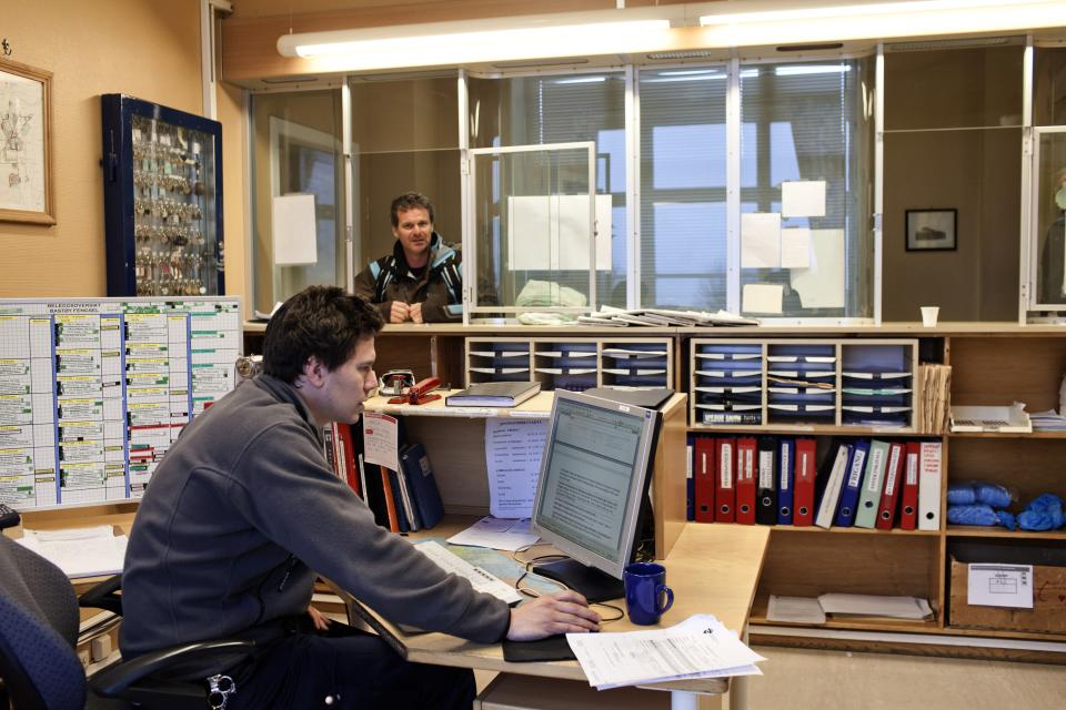 BASTOY ISLAND, HORTEN, NORWAY - APRIL 12:  Bastoy Prison correctional Officer, Christian, 29-years-old is seen working at the Bastoy Prison on April 12, 2011 in Bastoy Island, Horten, Norway. Bastoy Prison is a minimum security prison located on Bastoy Island, Norway, about 75 kilometers (46 mi) south of Oslo. The facility is located on a 2.6 square kilometer (1 sq mi) island and hosts 115 inmates. Arne Kvernvik Nilsen, governor of the prison, leads a staff of about 70 prison employees. Of this staff, only five employees remain on the island overnight.  Once a prison colony for young boys, the facility now is trying to become 'the first eco-human prison in the world.' Inmates are housed in wooden cottages and work the prison farm. During their free time, inmates have access to horseback riding, fishing, tennis, and cross-country skiing. (Photo by Marco Di Lauro/Reportage by Getty Images)