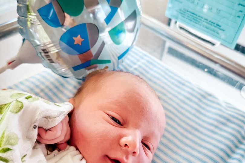 Dianne is a proud new auntie to her baby nephew