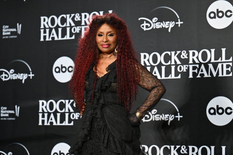 Chaka Khan poses in the press room during the 38th Annual Rock & Roll Hall of Fame Induction Ceremony at Barclays Center in the Brooklyn borough of New York City on November 3, 2023. - Photo: ANGELA WEISS/AFP (Getty Images)