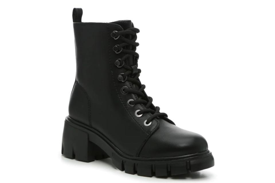 mia, mila combat boot, black boots