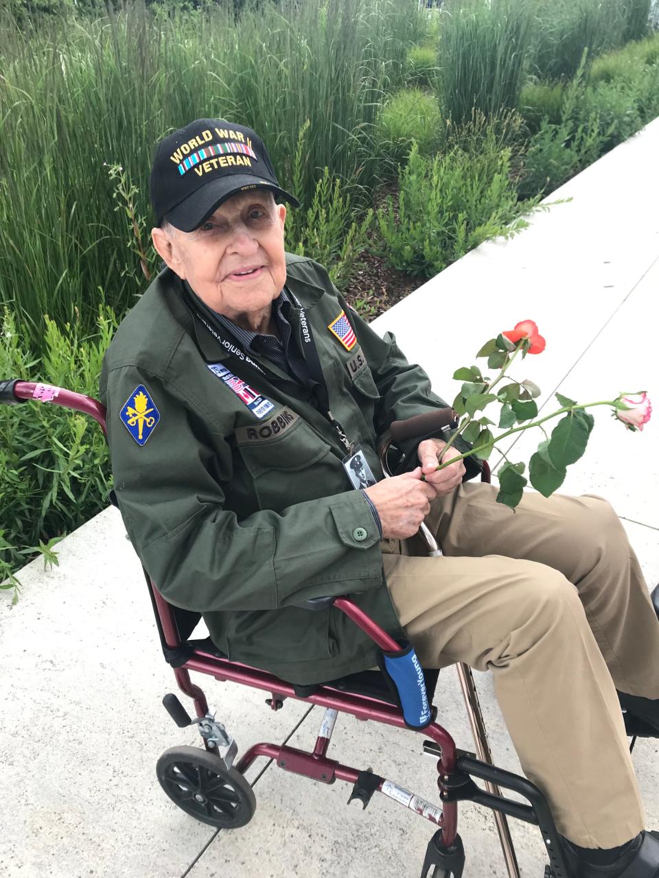 K.T. Robbins, a World War II veteran from Mississippi, returned to Normandy on June 5, 2019, for the 75th anniversary of D-Day. Robbins was one of the U.S. soldiers who stormed the shores in France in 1944 and changed the course of the war.