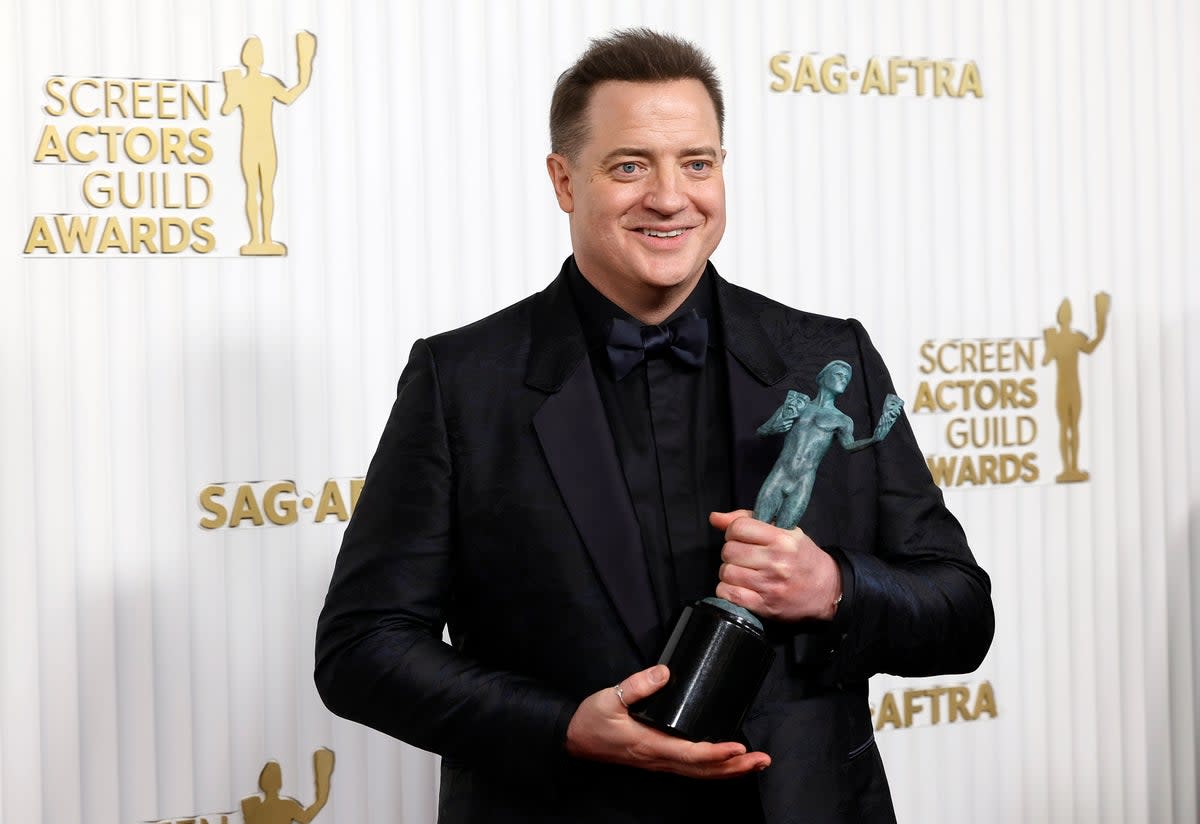 Brendan Fraser won for ‘The Whale' (Getty Images)