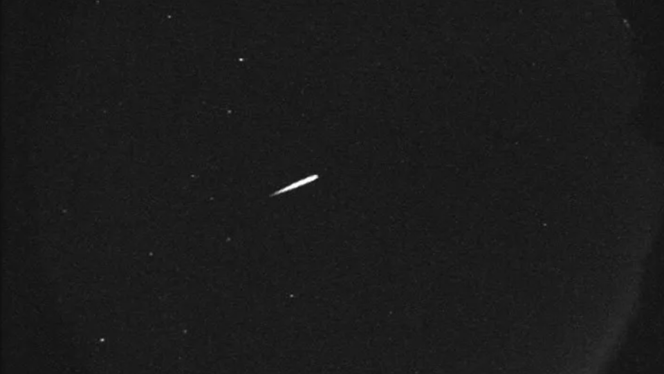 Orionid meteors appear every year when Earth travels through an area of space littered with debris from Halley's Comet. / Credit: NASA/JPL