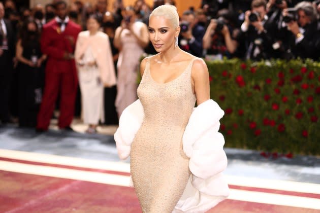 Kim Kardashian allegedly damaged Marilyn Monroe dress at Met Gala