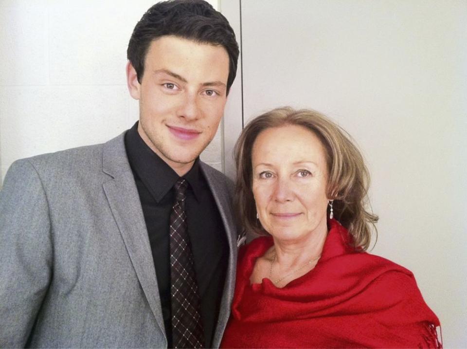 Cory Monteith and Ann McGregor