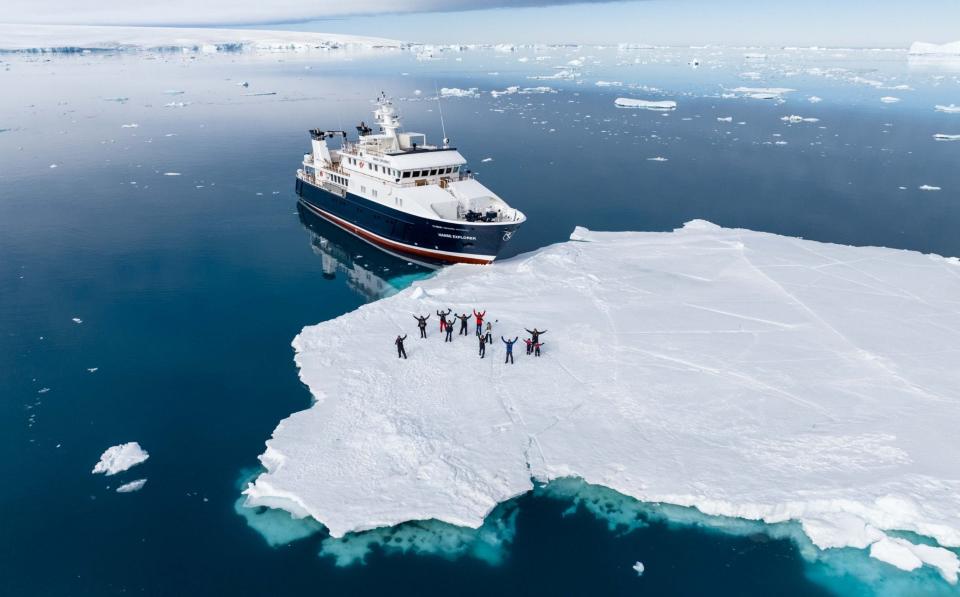 The Hanse Explorer mostly caters for small groups of the rich and famous