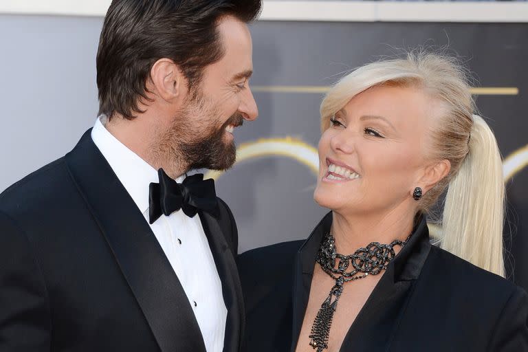 Hugh Jackman y Deborra-Lee Furness