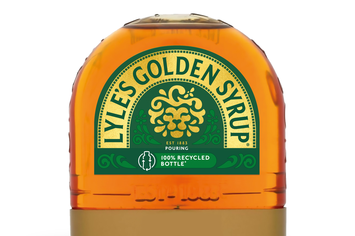 The new Lyle’s Golden Syrup packaging (Tate and Lyle/PA)