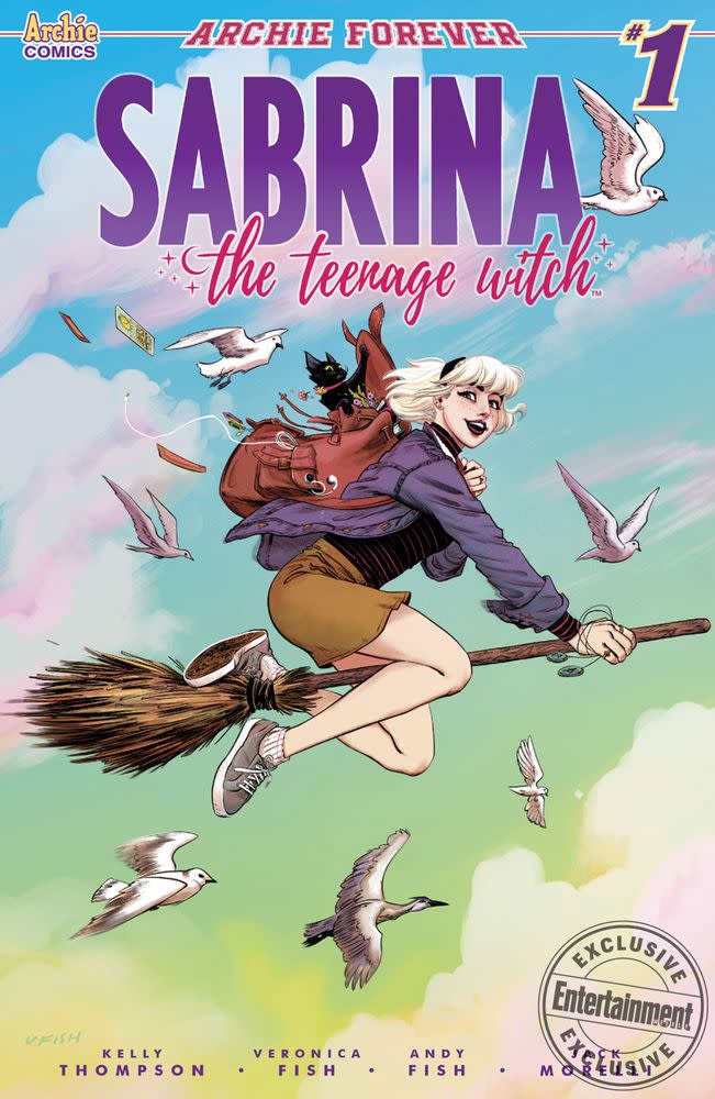 Sabrina the Teenage Witch comic preview: Salem gives advice