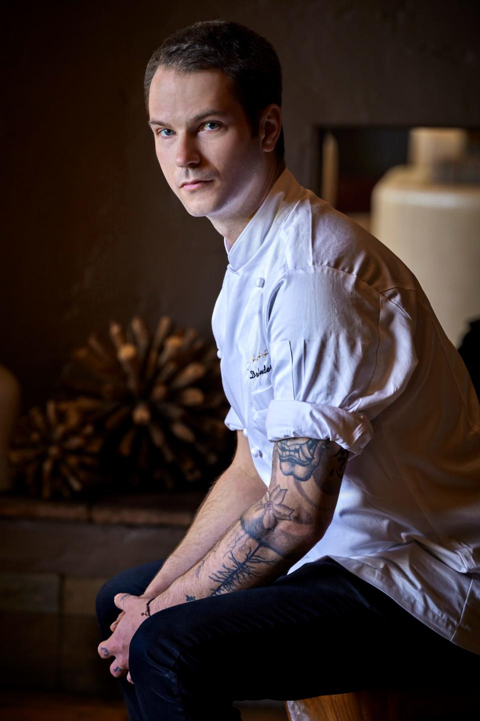 Drew Anderson, 31, is the new chef de cuisine at Kai, an award-winning restaurant at the Sheraton Wild Horse Pass.