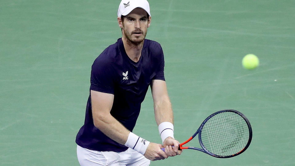 Andy Murray, pictured here in action at the US Open.