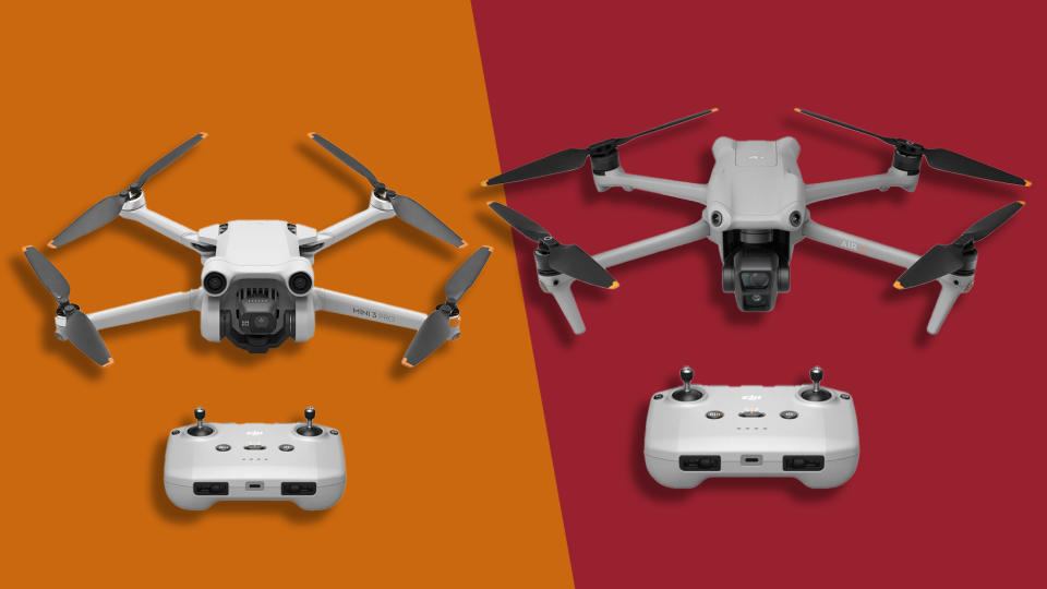 DJI Mini 3 Pro vs DJI Air 3