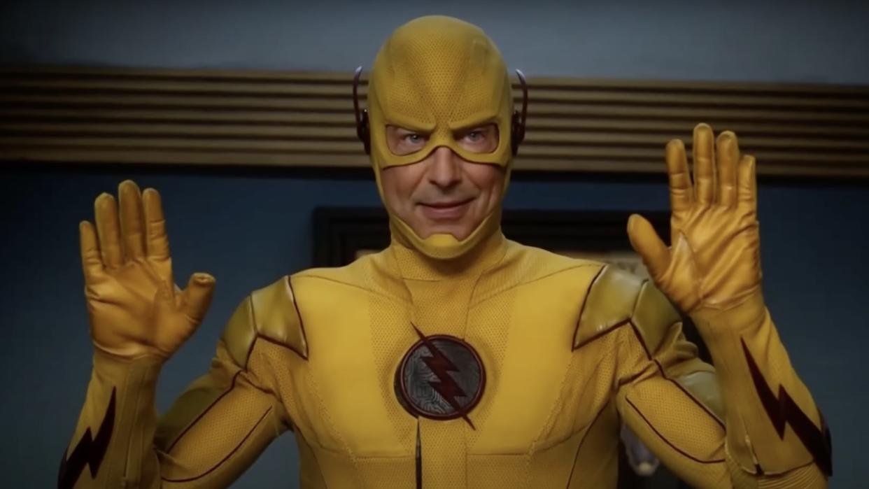  Tom Cavanagh suited up as Reverse-Flash in The Flash 