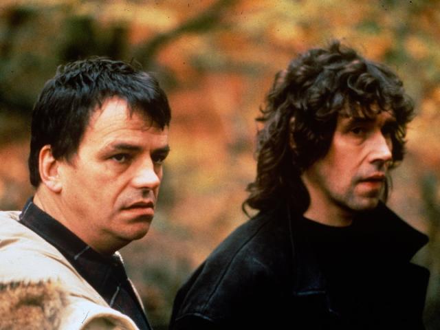 Neil Jordan directs Stephen Rea on the set of ‘The Crying Game' (Shutterstock)