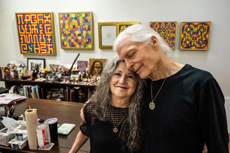 One critic says Alex and Allyson Grey “kept this weird, esoteric, mystical flame” alive. They nurtured it, “until our culture was ready to reembrace its mystery.” 