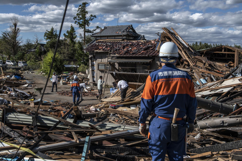 Auch andere Wetterphänomene wie der Taifun Hagibis in Japan werden sich häufen (Bild: Carl Court/Getty Images)