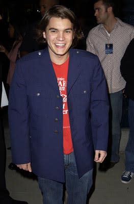 Emile Hirsch at the LA premiere of 20th Century Fox's Master and Commander: The Far Side of the World