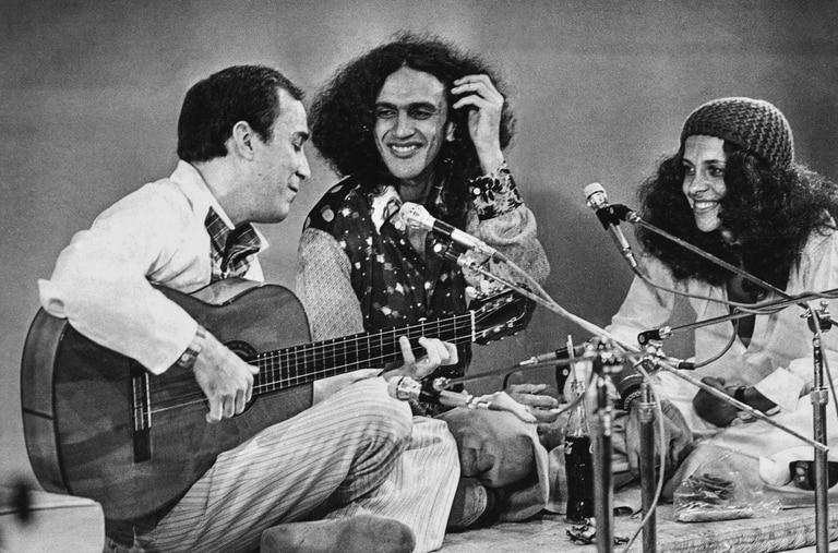 Joao Gilberto, Caetano Veloso y Gal Costa