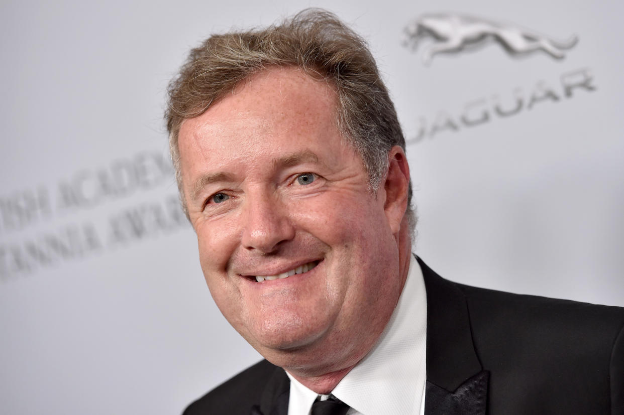 BEVERLY HILLS, CALIFORNIA - OCTOBER 25: Piers Morgan attends the 2019 British Academy Britannia Awards presented by American Airlines and Jaguar Land Rover at The Beverly Hilton Hotel on October 25, 2019 in Beverly Hills, California. (Photo by Axelle/Bauer-Griffin/FilmMagic)