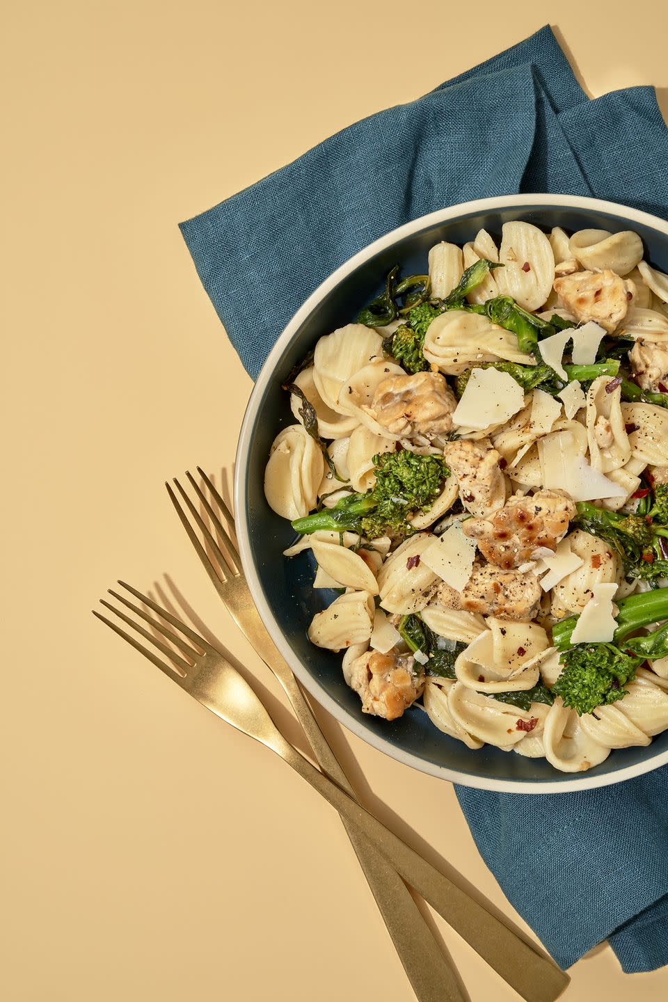 Tempeh & Broccoli Rabe Orecchiette