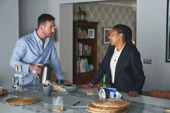 Marsha Thomason and Barry Sloane