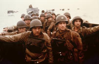 <a href="http://movies.yahoo.com/movie/saving-private-ryan/" data-ylk="slk:SAVING PRIVATE RYAN;elm:context_link;itc:0;sec:content-canvas" class="link ">SAVING PRIVATE RYAN</a> (1998) <br>Directed by: <span>Steven Spielberg</span> <br>Starring: <span>Tom Hanks</span>, <span>Tom Sizemore</span> and <span>Edward Burns</span>