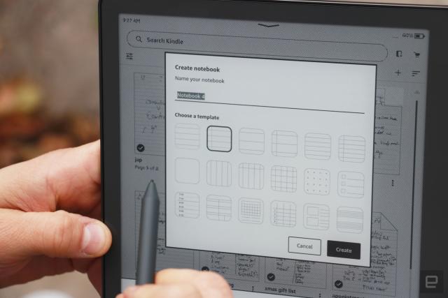 unveils a new $340 'Kindle Scribe' e-reader that doubles as a  digital notebook – GeekWire